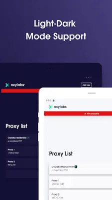 Oxy Proxy Manager android App screenshot 0