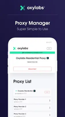 Oxy Proxy Manager android App screenshot 9