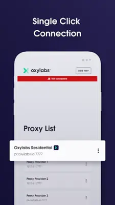 Oxy Proxy Manager android App screenshot 7