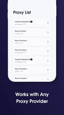 Oxy Proxy Manager android App screenshot 8